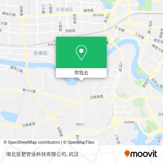 湖北亚塑管业科技有限公司地图