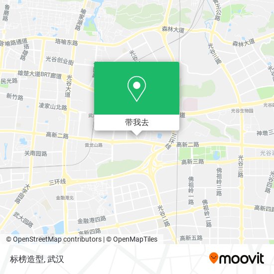 标榜造型地图