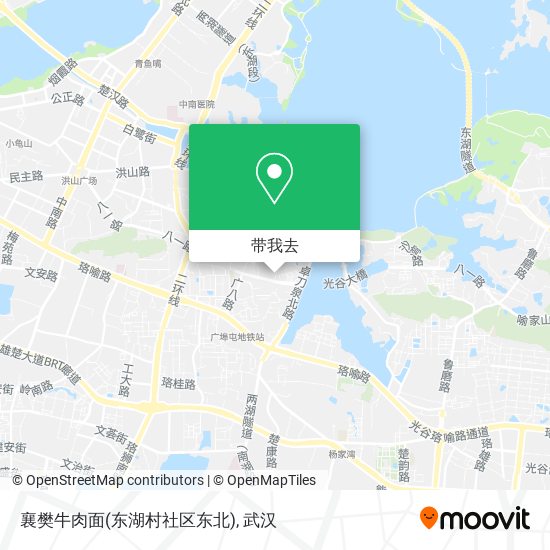 襄樊牛肉面(东湖村社区东北)地图