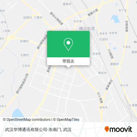 武汉华博通讯有限公司-东南门地图