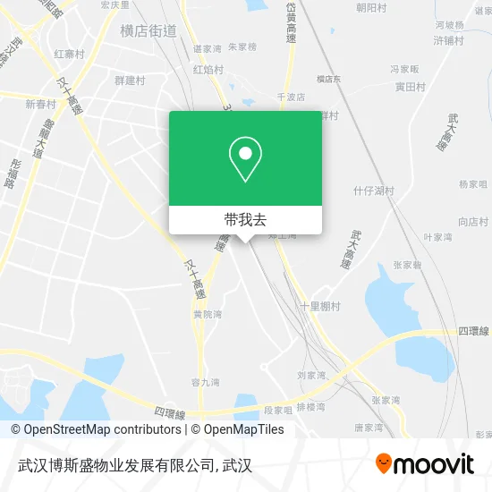 武汉博斯盛物业发展有限公司地图