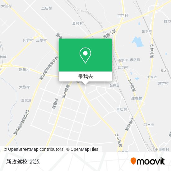 新政驾校地图