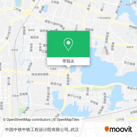 中国中铁中铁工程设计院有限公司地图
