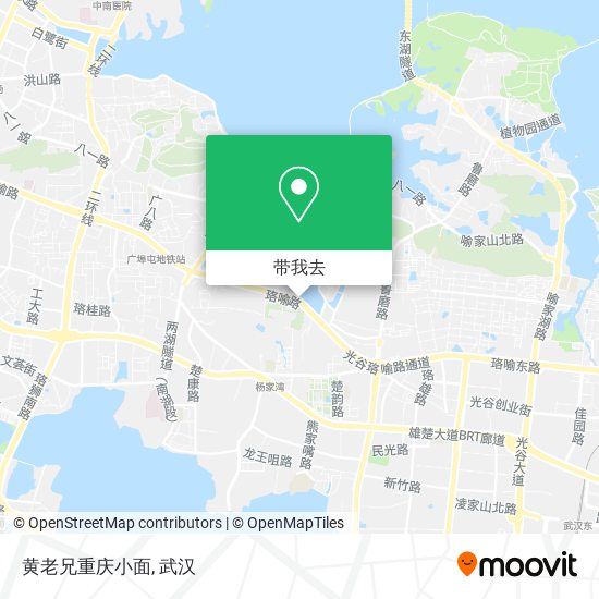 黄老兄重庆小面地图