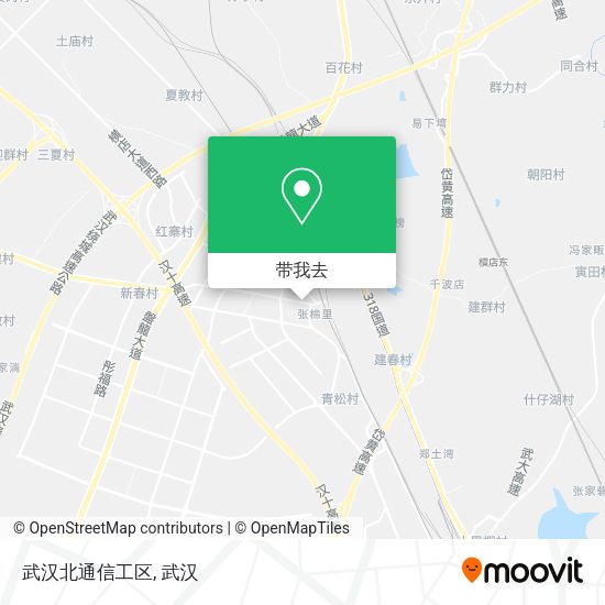 武汉北通信工区地图
