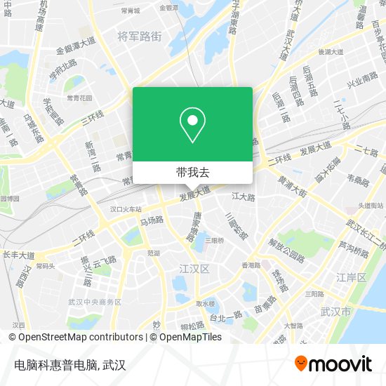 电脑科惠普电脑地图