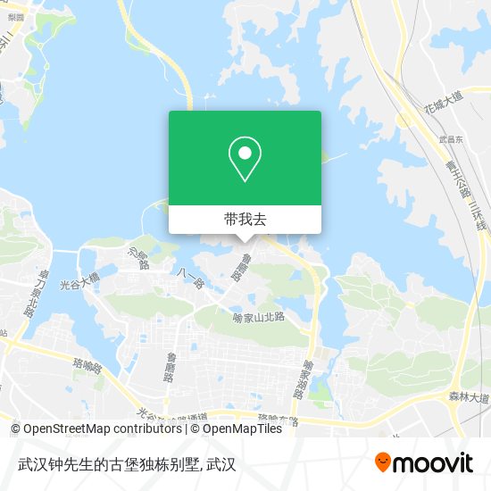 武汉钟先生的古堡独栋别墅地图