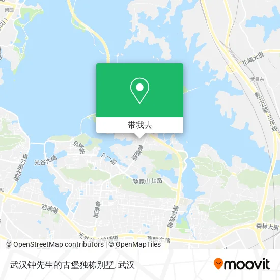武汉钟先生的古堡独栋别墅地图