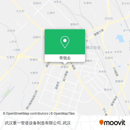 武汉重一管道设备制造有限公司地图