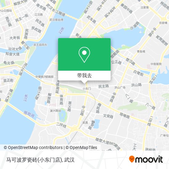 马可波罗瓷砖(小东门店)地图