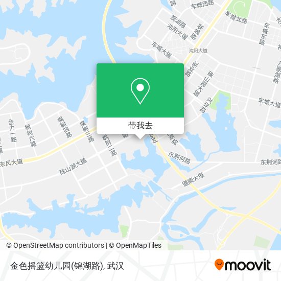 金色摇篮幼儿园(锦湖路)地图