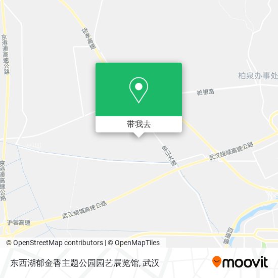 东西湖郁金香主题公园园艺展览馆地图