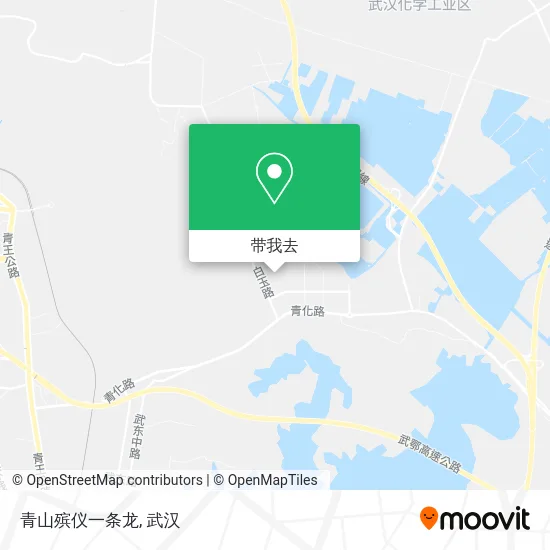 青山殡仪一条龙地图