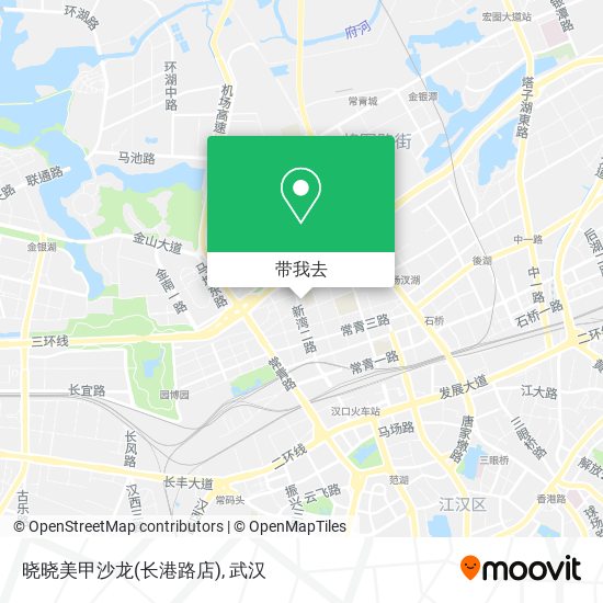 晓晓美甲沙龙(长港路店)地图