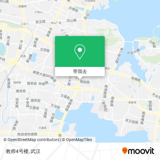 教师4号楼地图