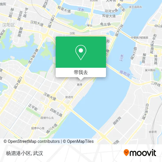 杨泗港小区地图