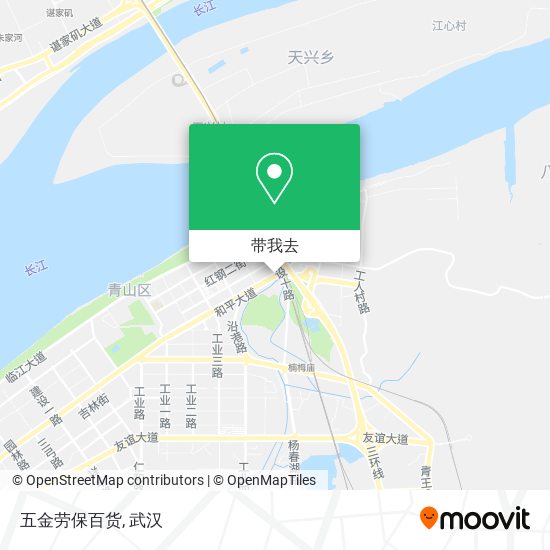 五金劳保百货地图