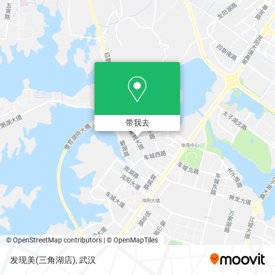 发现美(三角湖店)地图