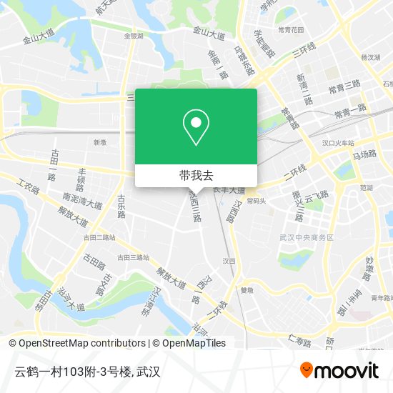 云鹤一村103附-3号楼地图