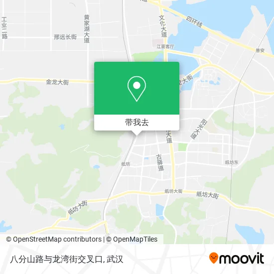 八分山路与龙湾街交叉口地图