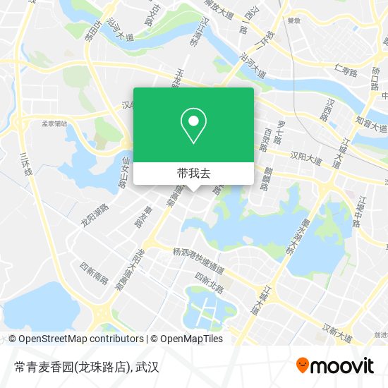 常青麦香园(龙珠路店)地图
