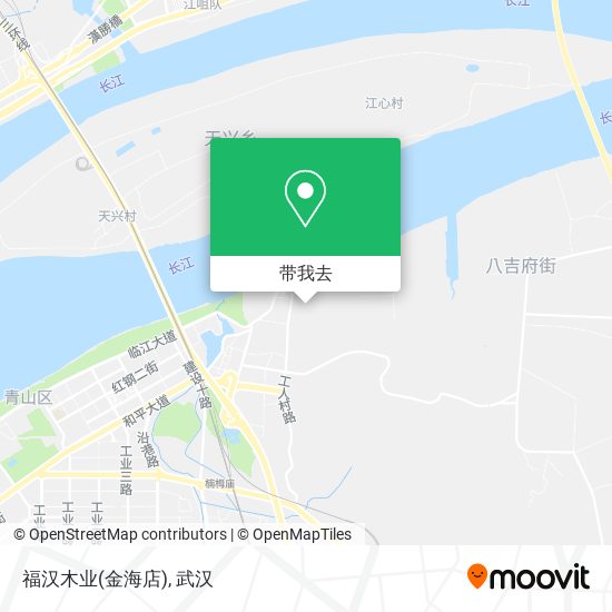 福汉木业(金海店)地图