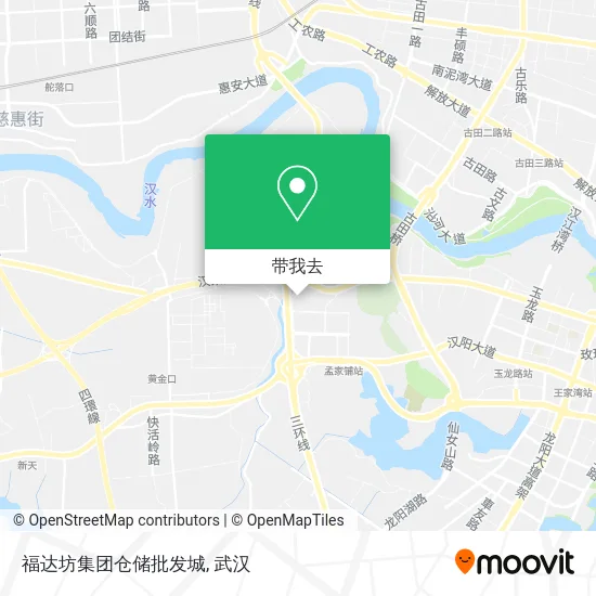 福达坊集团仓储批发城地图