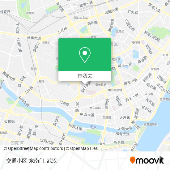 交通小区-东南门地图