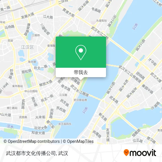 武汉都市文化传播公司地图