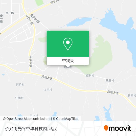 侨兴街光谷中华科技园地图