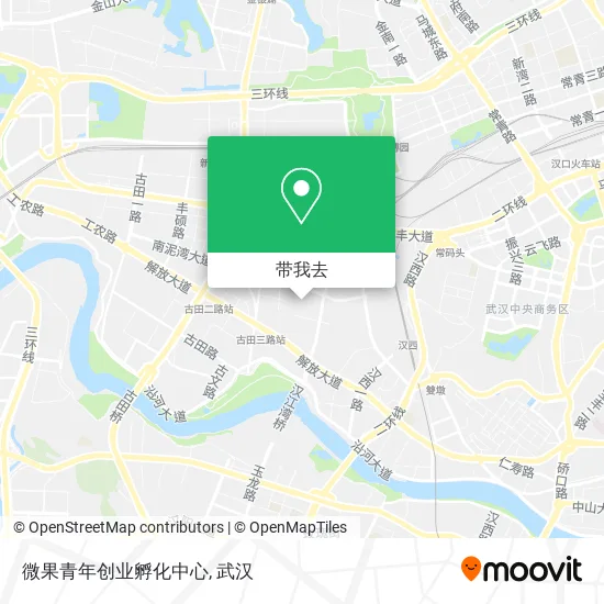 微果青年创业孵化中心地图