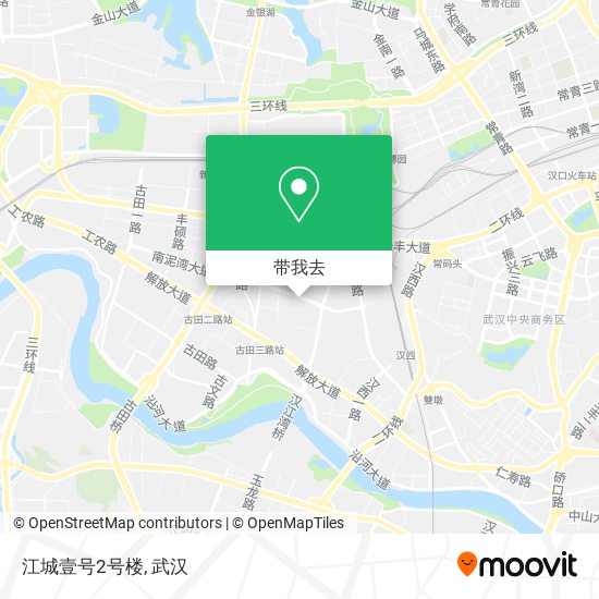 江城壹号2号楼地图