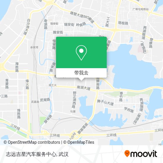 志远吉星汽车服务中心地图
