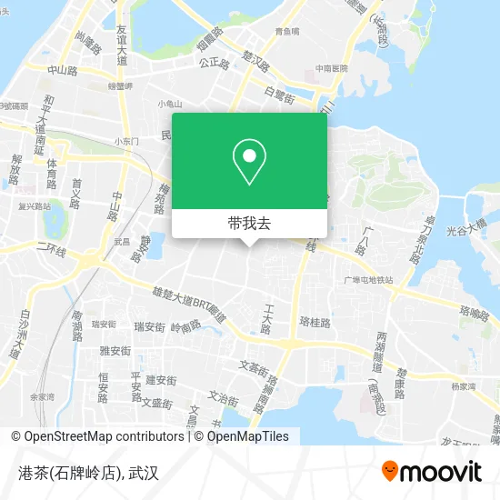港茶(石牌岭店)地图