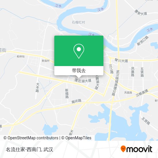 名流仕家-西南门地图
