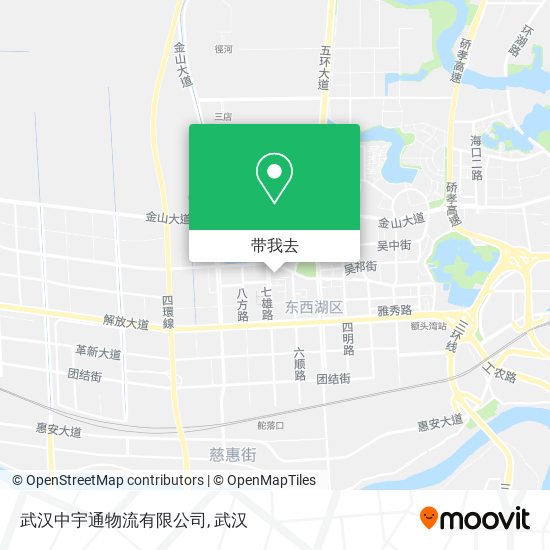 武汉中宇通物流有限公司地图