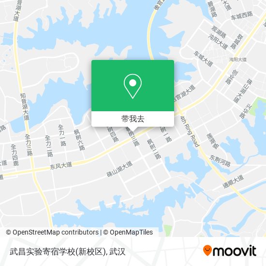 武昌实验寄宿学校(新校区)地图