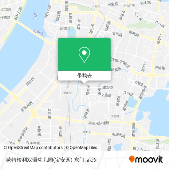 蒙特梭利双语幼儿园(宝安园)-东门地图