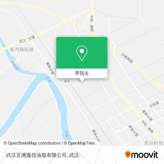 武汉五洲嘉信油脂有限公司地图