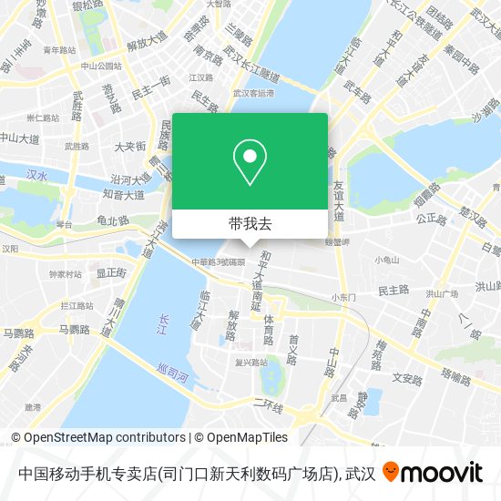 中国移动手机专卖店(司门口新天利数码广场店)地图