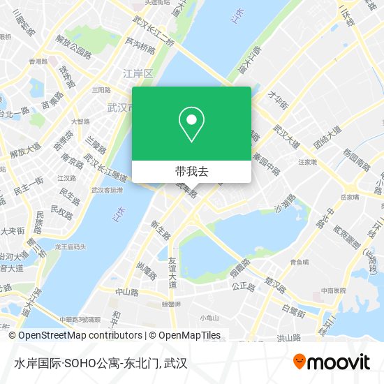 水岸国际·SOHO公寓-东北门地图