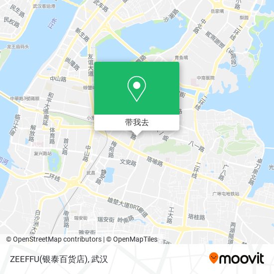ZEEFFU(银泰百货店)地图