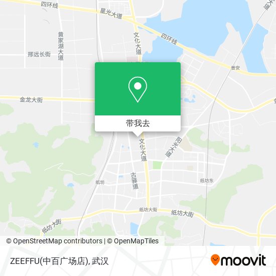 ZEEFFU(中百广场店)地图