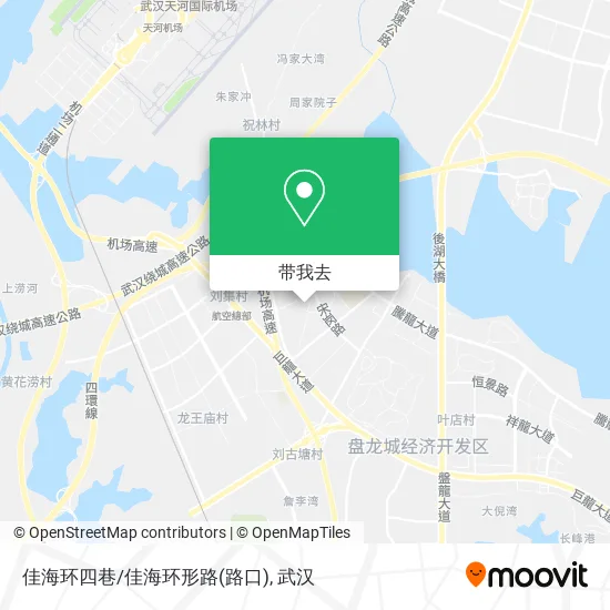 佳海环四巷/佳海环形路(路口)地图