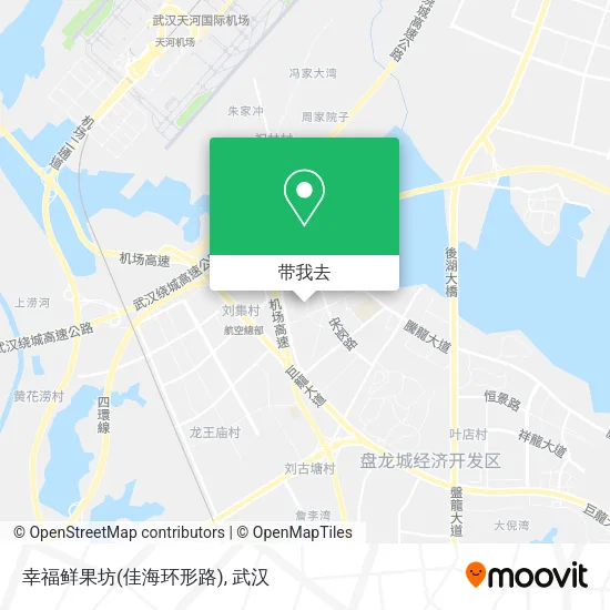 幸福鲜果坊(佳海环形路)地图