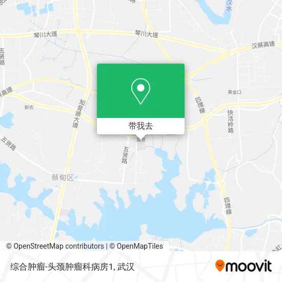 综合肿瘤-头颈肿瘤科病房1地图