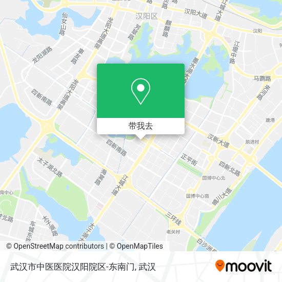 武汉市中医医院汉阳院区-东南门地图