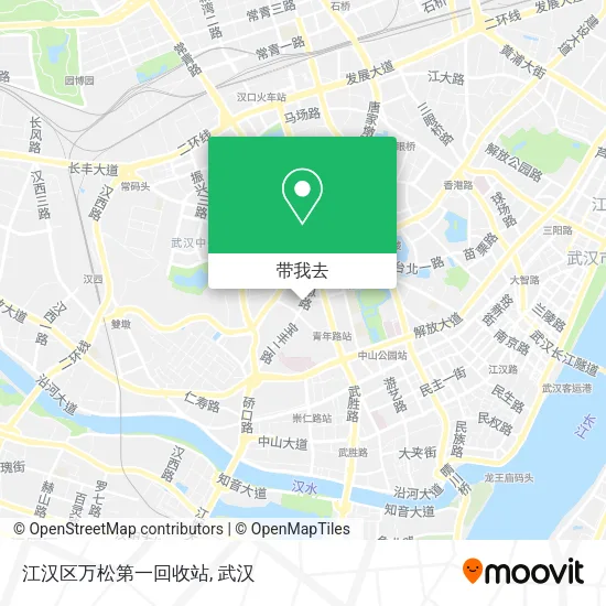 江汉区万松第一回收站地图