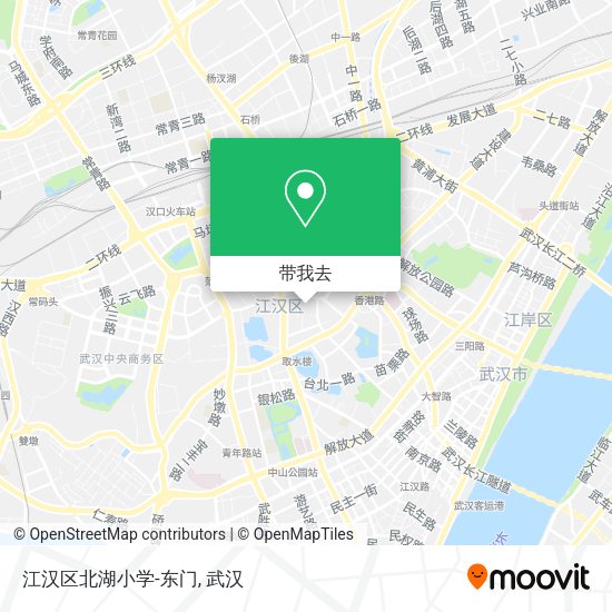 江汉区北湖小学-东门地图