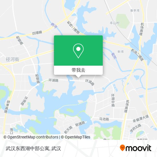 武汉东西湖中部公寓地图